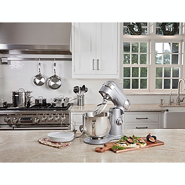 Cuisinart&reg; Precision Master&trade; 5.5 qt. Tilt-Back Head Stand Mixer in Brushed Chrome. View a larger version of this product image.