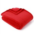 Alternate image 0 for Winter Wonderland Holiday Solid Full/Queen Throw Blanket in Red