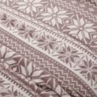 Alternate image 3 for Winter Wonderland Holiday Fairisle King Throw Blanket in Grey