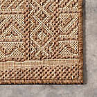 Alternate image 4 for nuLOOM Abbey Tribal Striped Indoor/Outdoor 4&#39; x 6&#39; Area Rug in Beige