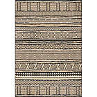Alternate image 0 for nuLOOM Abbey Tribal Striped Indoor/Outdoor 4&#39; x 6&#39; Area Rug in Charcoal