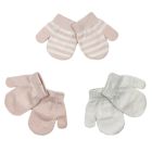Alternate image 0 for NYGB&trade; Size 12-24M 6-Piece Striped Mittens in Pink
