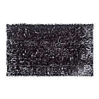 Alternate image 0 for Laura Ashley&reg; Butter Chenille 17&#39;&#39; x 24&#39;&#39; Bath Rug in Charcoal