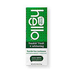 Hello® Extra Freshening 4 oz. Natural Hemp Fluoride Free Toothpaste in Spearmint