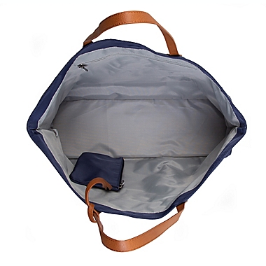 Childhome Canvas &quot;Family Bag&quot; Diaper Bag in Navy. View a larger version of this product image.