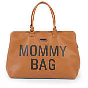 Childhome Faux Leather &quot;Mommy Bag&quot; Diaper Bag in Beige