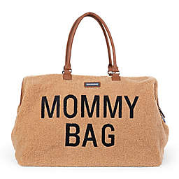 Childhome Teddy "Mommy Bag" Diaper Tote in Brown