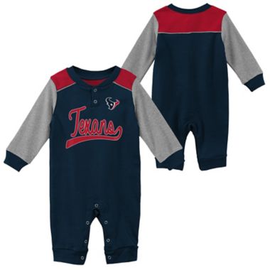 NFL Houston Texans Newborn Scrimmage Long Sleeve Coverall. View a larger version of this product image.