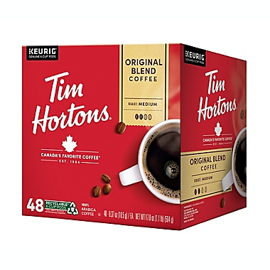 Tim Hortons&reg; Original Blend Coffee Keurig&reg; K-Cup&reg; Pods 48-Count. View a larger version of this product image.