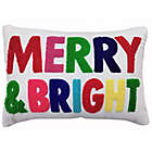 Alternate image 0 for H for Happy&trade; Merry &amp; Bright Oblong Throw Pillow