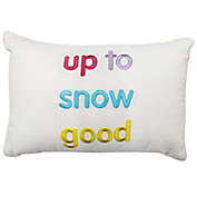 H for Happy&trade; Up To Snow Good Oblong Throw Pillow