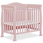 Alternate image 0 for Dream On Me Naples Full Panel 4-in-1 Convertible Mini Crib in Pink Blush