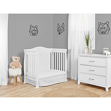 Dream On Me Naples Full Panel 4-in-1 Convertible Mini Crib. View a larger version of this product image.