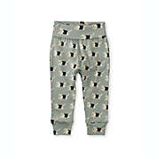 Tea Collection Cat Print Pants in Green