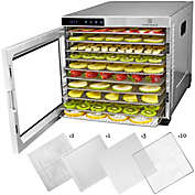 ChefWave 10-Tray Food Dehydrator in Silver