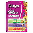 Alternate image 0 for Blistex Fruit Smoothies Lip Balm .30 oz. 3-Pack SPF 15