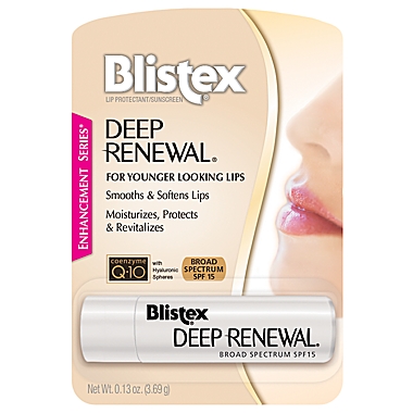 Blistex Deep Renewal 0.15 oz. SPF 15 Anti-Aging Lip Protectant. View a larger version of this product image.