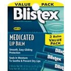 Alternate image 0 for Blistex Medicated .15 oz. 3-Pack Lip Balm