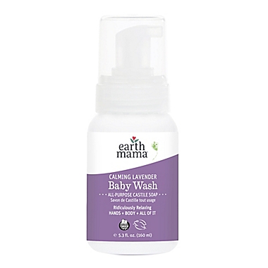 Earth Mama 5.3 oz. Calming Lavender Baby Wash. View a larger version of this product image.