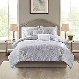 Beautyrest® Kiona 5-Piece Full/QueenComforter Set in Silver