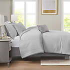 Alternate image 1 for Beautyrest&reg; Jasper 5-Piece Crinkle Velvet Full/Queen Comforter Set in Grey