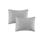 Alternate image 4 for Beautyrest&reg; Jasper 5-Piece Crinkle Velvet Full/Queen Comforter Set in Grey