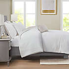 Alternate image 1 for Beautyrest&reg; Jasper 5-Piece Crinkle Velvet Full/Queen Comforter Set in Ivory