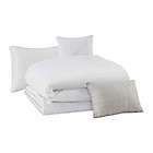 Alternate image 2 for Beautyrest&reg; Jasper 5-Piece Crinkle Velvet Full/Queen Comforter Set in Ivory