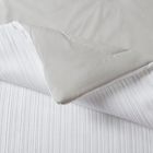Alternate image 6 for Beautyrest&reg; Jasper 5-Piece Crinkle Velvet Full/Queen Comforter Set in Ivory