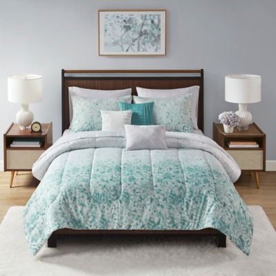 Beautyrest&reg; Vail 10-Piece Watercolor Ombre Comforter Set