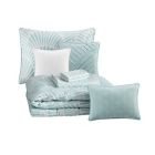 Alternate image 1 for Beautyrest&reg; Conway 10-Piece King Comforter Set in Aqua