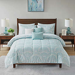 Beautyrest® Conway 10-Piece Queen Comforter Set in Aqua