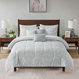 Beautyrest® Conway 10-Piece Queen Comforter Set in Grey