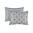 Alternate image 3 for Beautyrest&reg; Nora 10-Piece Queen Comforter Set in Grey