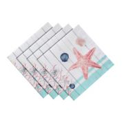 Laural Home&reg; Coastal Christmas Napkins (Set of 4)