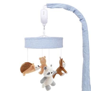 ever & ever&trade; Forest Friends Mobile in Blue. View a larger version of this product image.