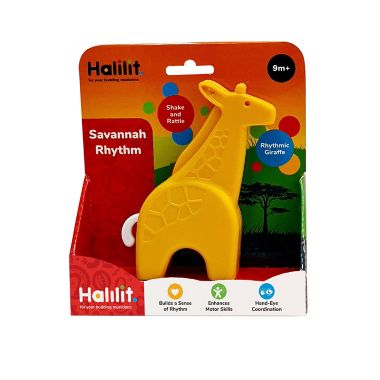 Edushape&reg; Giraffe Rattle in Yellow. View a larger version of this product image.