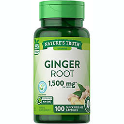 Nature’s Truth® 100-Count Ginger Root Quick Release Capsules