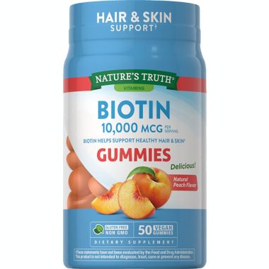 Nature&rsquo;s Truth&reg; 50-Count Biotin Vegan Gummies. View a larger version of this product image.