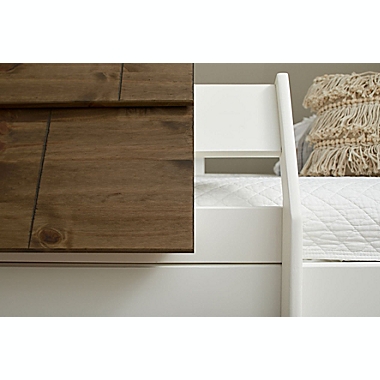Ti Amo Big Horn Cabin Bunk Bed in White/Brown. View a larger version of this product image.