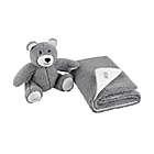 Alternate image 0 for UGG&reg; 2-Piece Classic Sherpa Throw Blanket and Plush Bear Toy Set in Grey