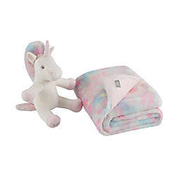 UGG® 2-Piece Polar Tie Dye Blanket and Unicorn Set in Rainbow