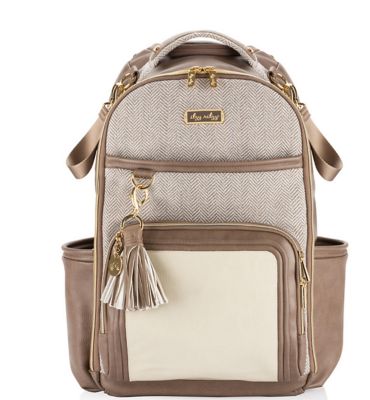 Boss Plus&trade;  Backpack Diaper Bag Vanilla Latte