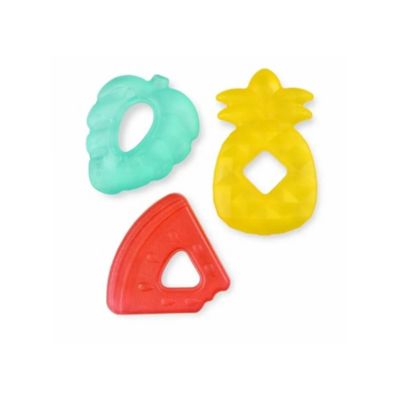 Itzy Ritzy&reg; Fruit Cutie Cooler&trade; Multicolor Teethers (3-Pack)