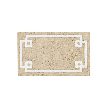 Madison Park Evan 20-Inch x 30-Inch Bath Rug in Taupe. View a larger version of this product image.