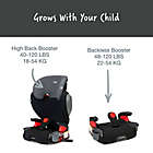 Alternate image 4 for Britax&reg; Highpoint&trade; Backless Booster Seat in Black Ombre
