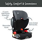 Alternate image 8 for Britax&reg; Highpoint&trade; Backless Booster Seat in Black Ombre