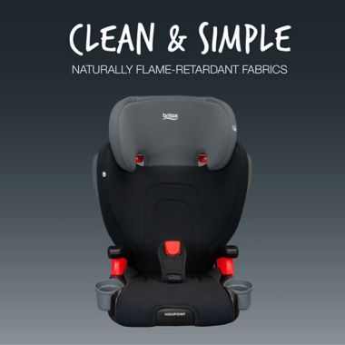 Britax&reg; Highpoint&trade; Backless Booster Seat in Black Ombre. View a larger version of this product image.