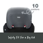 Alternate image 10 for Britax&reg; Highpoint&trade; Backless Booster Seat in Black Ombre