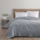 Alternate image 1 for UGG&reg; Coco Full/Queen Blanket in Ash Fog